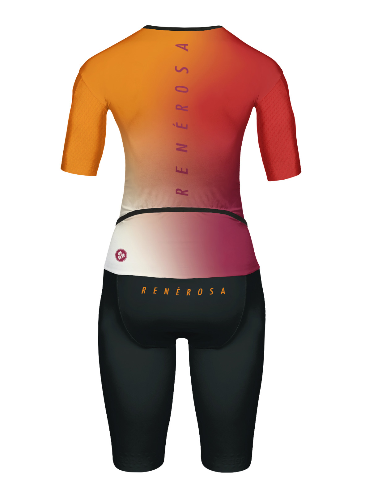 Aaero Triathlon Einteiler  RRT2777M Revolution/ RR Delight  Orange-Fire
