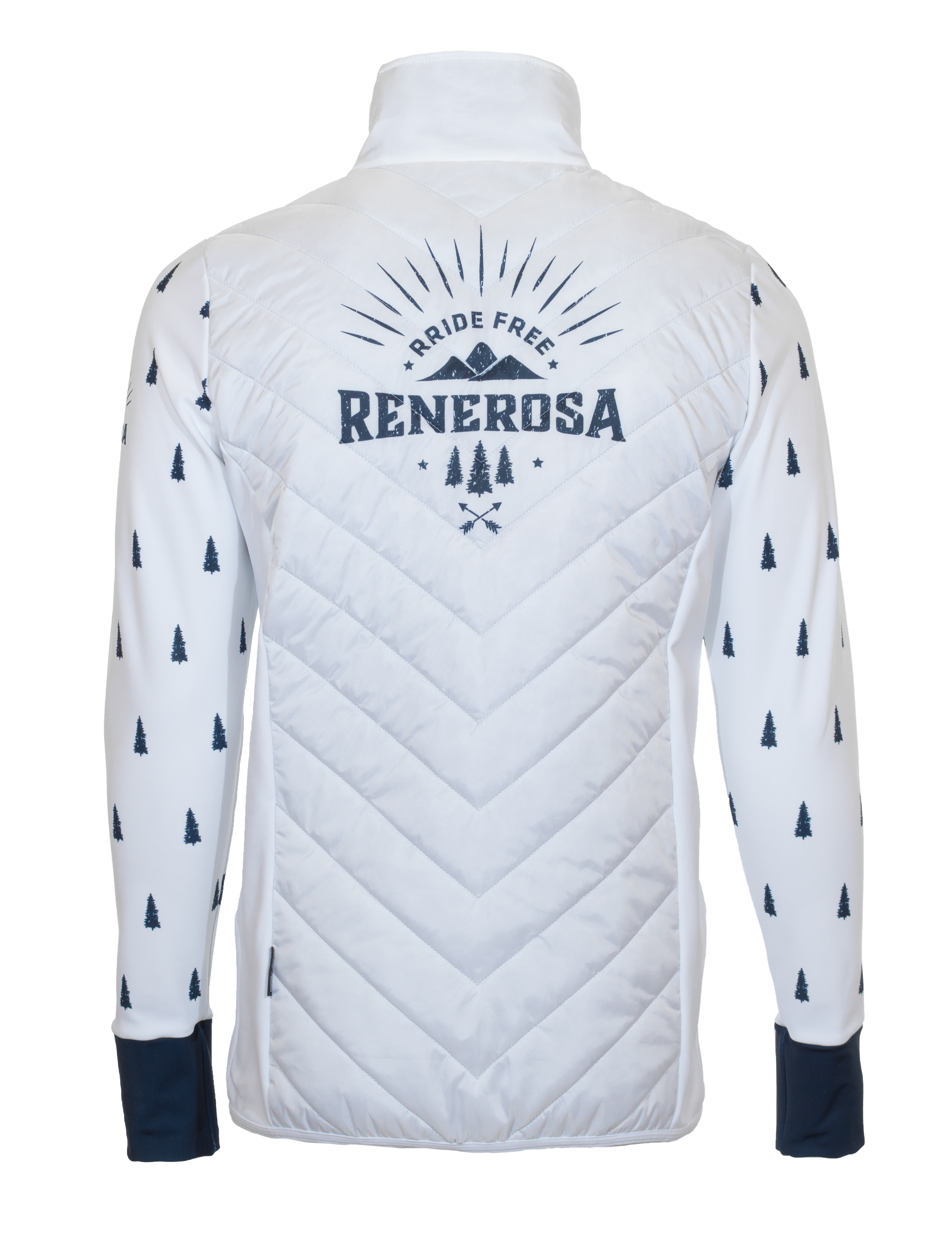 Multisport Steppjacke Ultimate RRT210M / RRide Free White Blue Multisport Steppjacke Ultimate RRT210M / RRide Free White Blue